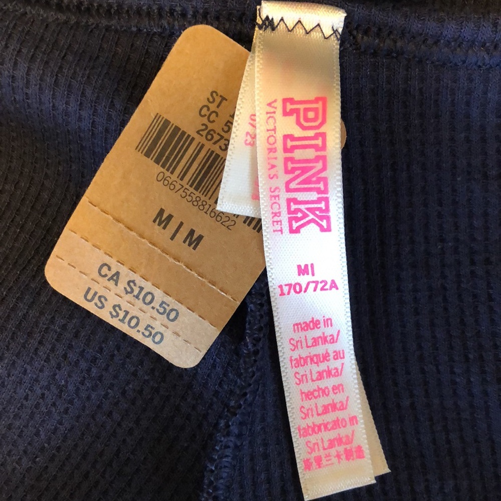PInk Victoria’s Secret gray, navy and brown panties size M - Picture 3 of 4